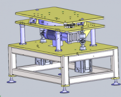 180度頂升旋轉工作臺（SolidWorks設計，提供Sldprt/Sldasm格式）