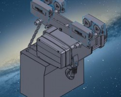 行車吊箱設備（SolidWorks設計，提供iges格式）