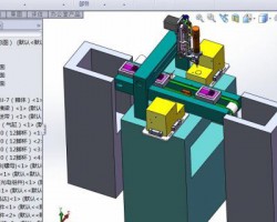 全自動PCBA自動鎖螺絲機（SolidWorks設計，提供Sldprt/Sldasm格式）