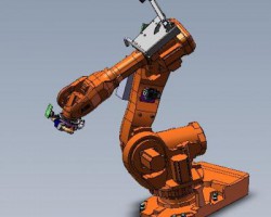 180Kg六軸機械手（SolidWorks設計，提供Sldprt/Sldasm格式）