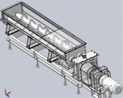 雙料攪拌機（SolidWorks設計，提供Sldprt/Sldasm格式）