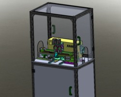 E型卡簧裝配機（SolidWorks設計，提供Sldprt/Sldasm格式）