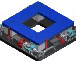 檢測機用精密XXY對位平臺（SolidWorks/UG/SolidEdge/Inventor設計，提供step/dwg格式）