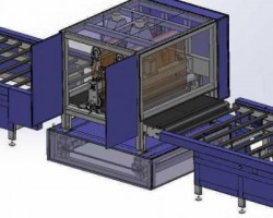 非標自動化鈑金打磨機、鈑金研磨機（SolidWorks設計，提供Sldprt/Sldasm格式）