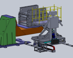 大型焊接變位機、焊接輔機（SolidWorks設計，提供Sldprt/Sldasm格式）