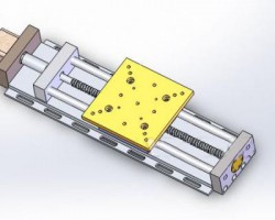 平移臺（SolidWorks設計，Sldprt/Sldasm格式）